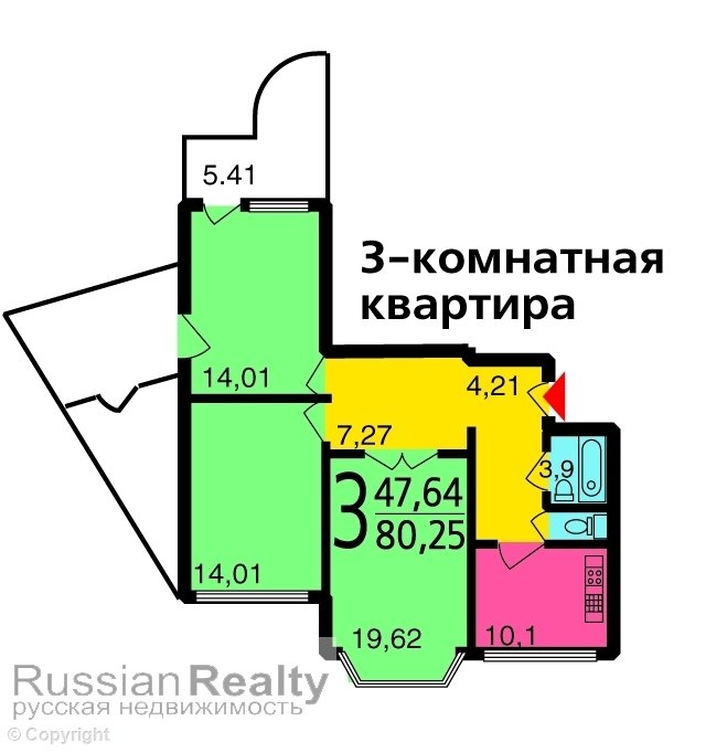 Серия дома п-3м russianrealty.